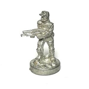 Vintage 1993 Grenadier Cyberpunk Gandolfi Metal RPG Miniature 25mm OOP‎